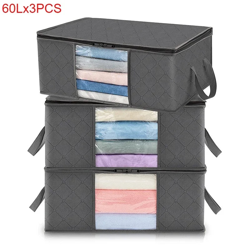 VOYAS Foldable Closet Storage Organizer